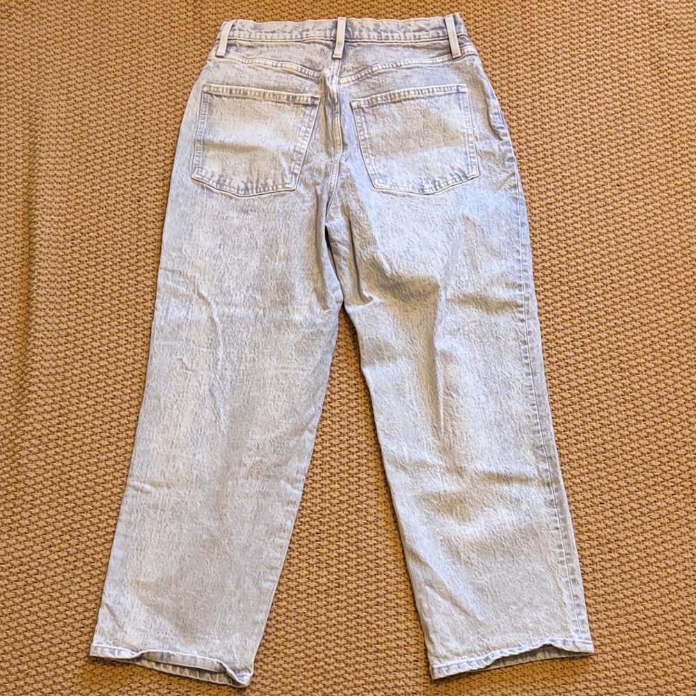 High-Rise Light Purple Wash Mom Jeans - Picture 2 of 4